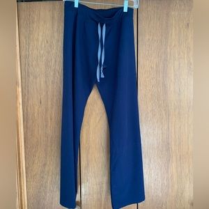 FIGS Scrubs Navy Blue Livingston Basic Pants Size XS